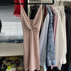 Express Dusty Rose Dress